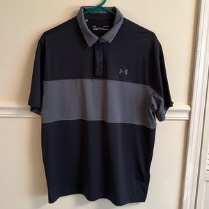 Under Armour Men’s Size Large L golf polo in great condition
